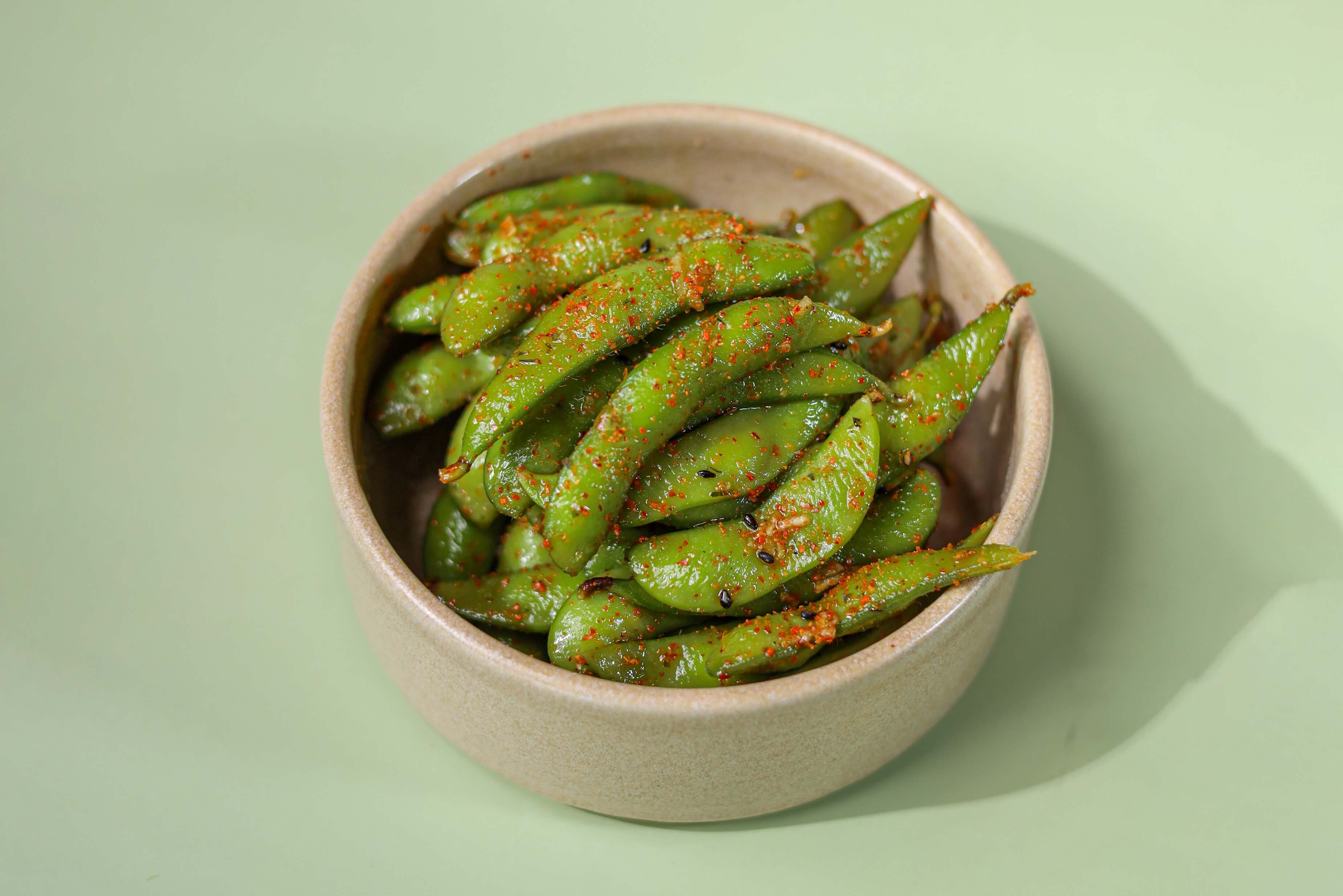 Garlic Chili Spicy Edamame